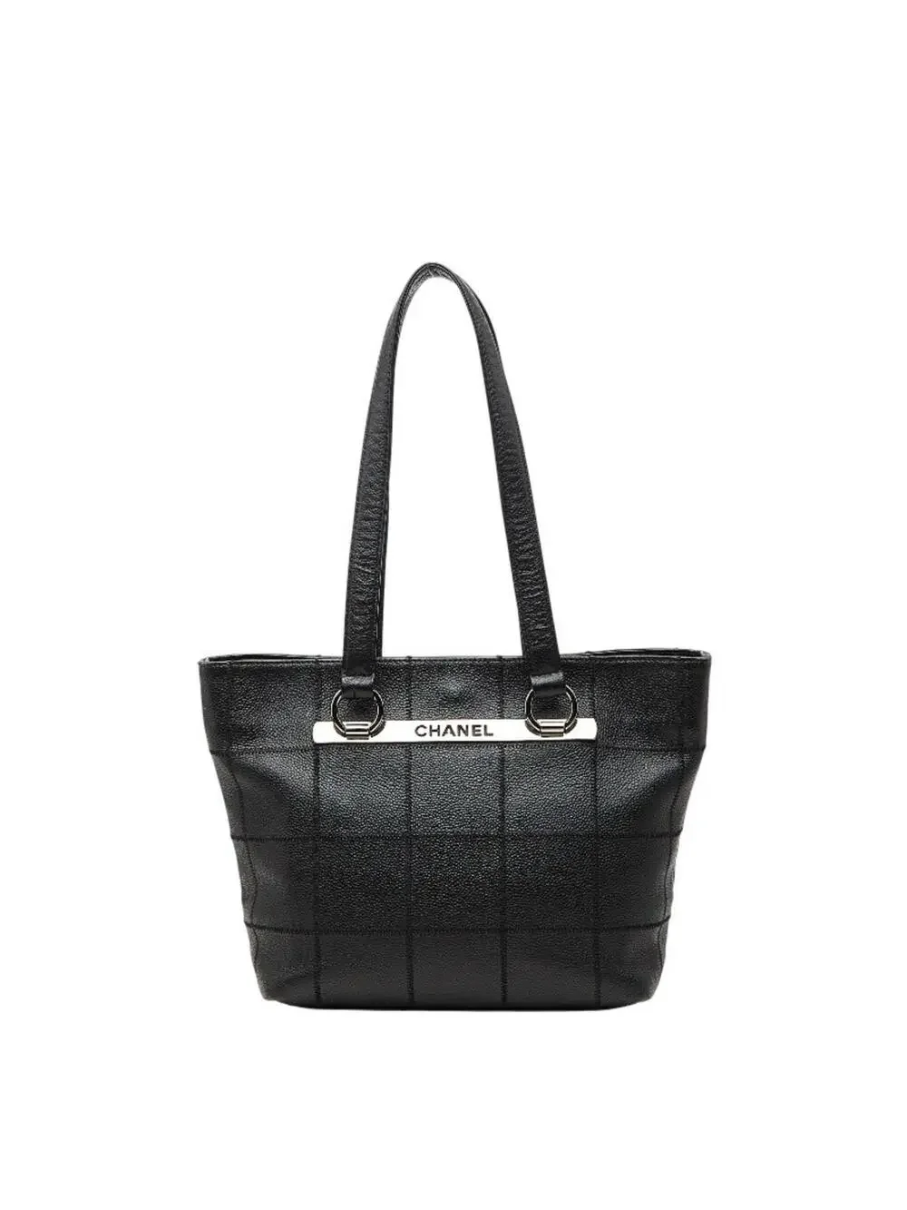 Chanel Square Stitch Tote Caviar Medium #245556C14B